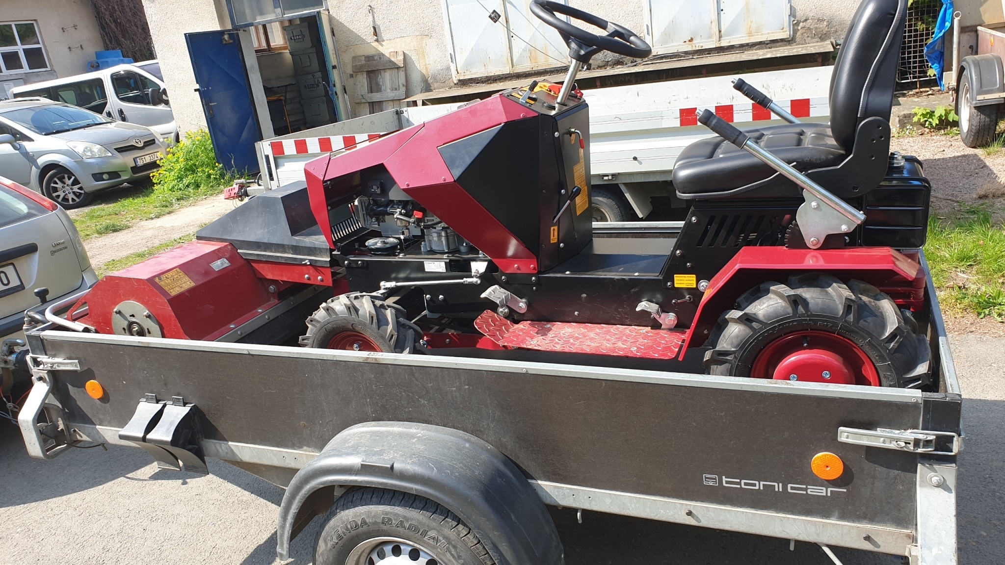 Panter + mulčovač FD-5 344 + MC-100