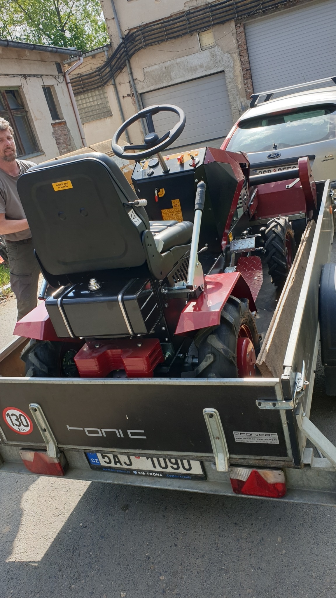 Panter + mulčovač FD-5 344 + MC-100